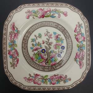 China Brands S: Sampson Bridgwood - Ye Olde Indian Tree - Side Plate, Square