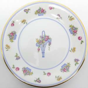 L Bernardaud & Co, Limoges - 14988 Flowers in Baskets - Plate