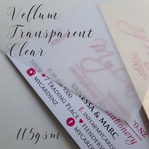 Vellum Transparent 115gsm – SRA3 (Pick Up Only)