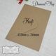 152mm x 216mm Kraft Envelope