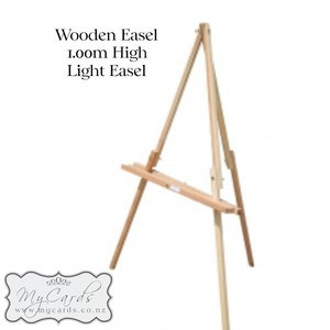 On The Day Stationery Gallery - MyCards Wedding Invitations: Easel Wooden Light 1m