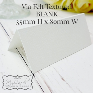 Blank Placecards NO PRINTING 55mm x 90mm Tent