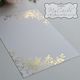 Foiled Floral Wedding Invitation BLANK