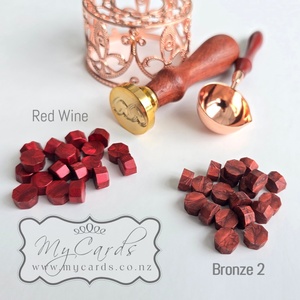 Products: Wax for Seals – Bronze 2 Hex (bag of 100)