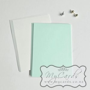 DIY - Do It Yourself - MyCards Wedding Invitations: Green Card 200gsm Pack of 20 120mm x 180mm