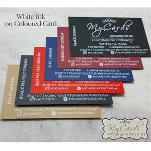 DIY - Do It Yourself - MyCards Wedding Invitations: Black Card Matt 250gsm – SRA3 or custom size