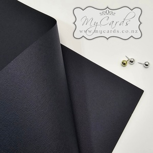 DIY - Do It Yourself - MyCards Wedding Invitations: Black Textured CARD 270gsm – SRA3 or custom size