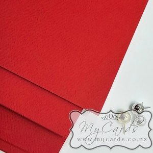 Red Textured CARD 270gsm – SRA3 or custom size