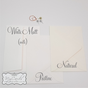 Cream Natural Envelopes 5×7 Extra 138mm x 188mm Matt Diamond Flap 135gsm