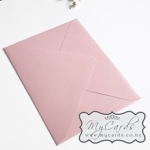 5x7 Envelopes i8 A7 (5x7) - MyCards Wedding Invitations: Blush Metallic Envelopes 5×7 Extra 138mm x 188mm Diamond Flap 120gsm