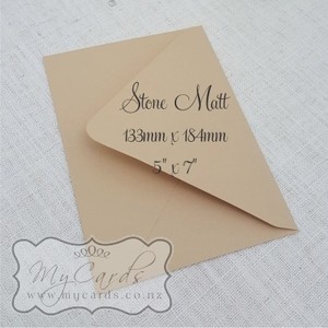 Stone Envelopes 5×7 Diamond Flap