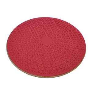 WOBBLE BOARD TIMBER RED TOP