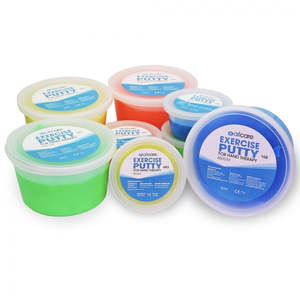 Hand Rehab: ALLCARE PUTTY - LIGHTWEIGHT THERAPEUTIC PUTTY TO HELP TREAT ARTHRITIS AND POST SURGERY