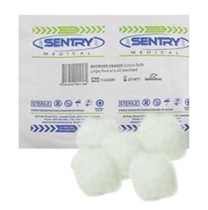 Dressings Gauzes: COTTON WOOL BALLS STERILE (5'S) BAG OF 50