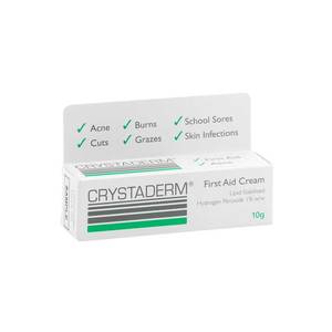 Dressings Gauzes: CRYSTADERM CREAM 10G