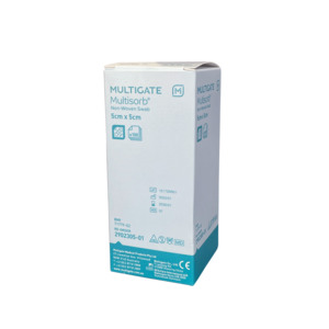 Dressings Gauzes: MULTISORB GAUZE SWABS - NON STERILE (PACK-100)