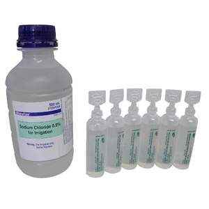 Dressings Gauzes: SODIUM CHLORIDE SOLUTION