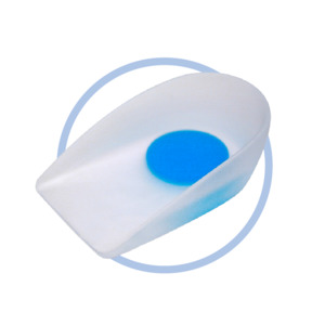 Gel Foam Protection: WALKER'S GEL HEEL CUPS BLUE DOT
