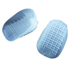 TULIS GEL HEAVY DUTY HEEL CUPS CLEAR