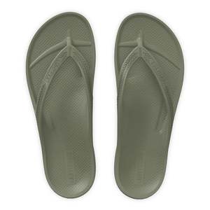 LIGHTFEET ARCH SUPPORT JANDALS - KHAKI