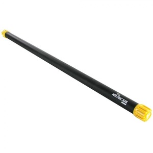 Pilates Equipment: 66FIT AEROBIC WEIGHTED BAR - 120CM LONG AND 38MM WIDE