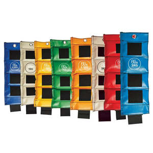 Cuff Weights: ALLCARE VINYL CUFF WEIGHTS - INDIVIDUAL WEIGHT WITH HOOK AND LOOP CLOSURE