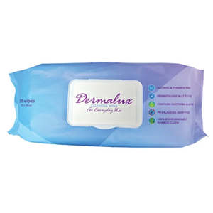 DERMALUX ALOE CLEANSING WIPES