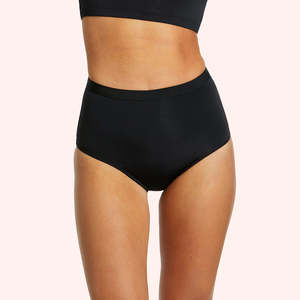 Love Luna Swimwear Collection: Adult Period Swim Full Brief Black