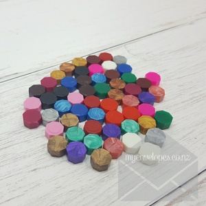Wax Beads: Wax Seal Beads – Multi Colour (bag of 57)