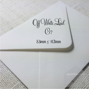 C7 85mm x 115mm: Laid C7 Envelopes