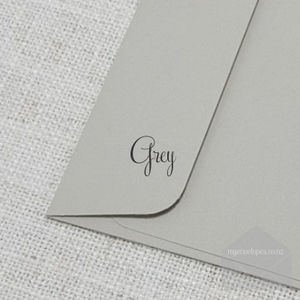 Grey Envelopes C7 Rectangle Flap