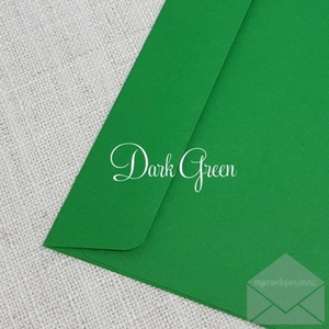 155mm Sq: Dark Green Rectangle Flap 155mm Square