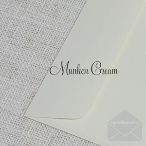 Munken Cream Envelopes C6 Rectangle Flap