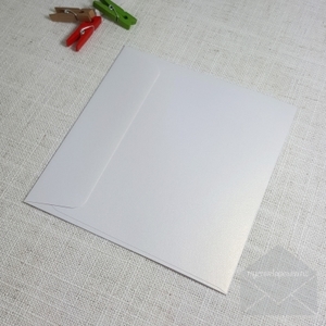 140mm Square: Ice Gold Metallic 140 mm Square Envelopes Rectangle Flap
