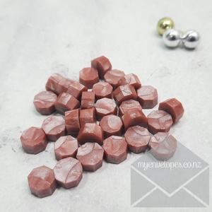 Wax Beads: Wax Seal Beads – Dusky Pink (bag of 100)
