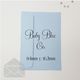 Baby Blue Envelopes C6 Rectangle Flap