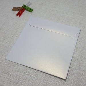 155mm Sq: Ice Gold Metallic 155mm Square Envelopes Rectangle Flap