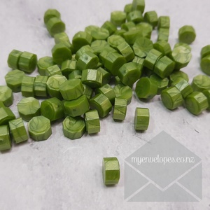 Wax Beads: Wax Seal Beads – Murky Green (bag of 100)