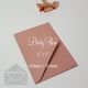 Dusky Rose Envelopes 5×7 Diamond Flap