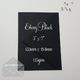 Black Matt Envelopes 5×7 Diamond Flap 135gsm