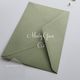 Murky Green C5 Envelopes Diamond Flap 120gsm END OF LINE