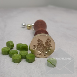 Wax Handle: Wax Seal Handle – Branches / Leaves (3)