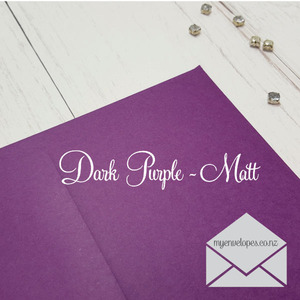 End Of Line: Purple Envelopes 140mm x 180mm Rectangle Flap END OF LINE