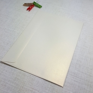 C5: Ice Gold Metallic C5 Envelopes Rectangle Flap