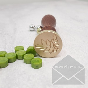 Wax Seal Handle – Branches / Leaves (2)