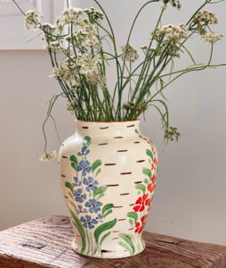 Products: 1930s painted ceramic vase - My Exhibition