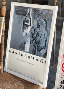 French poster Gasiorowski at Galerie Maeght - My Exhibition