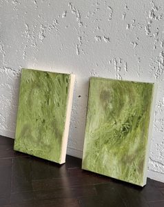 Small greens, no.1 and no.2 - My Exhibition