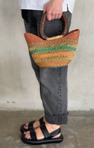 Handwoven mini basket bag - My Exhibition