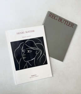 Art catalogues of Matisse and Reg Butler - My Exhibition